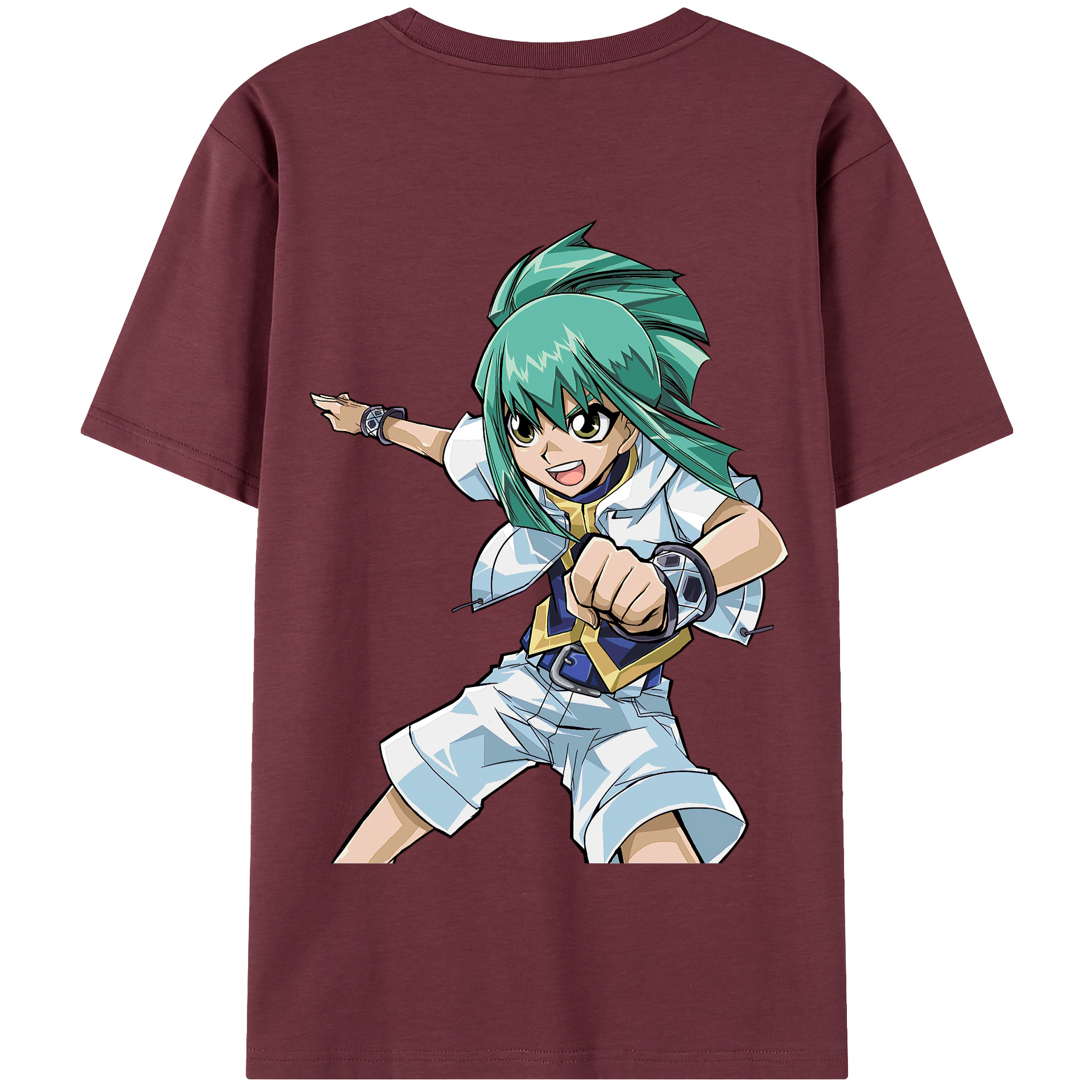 （画像用） 遊☆戯☆王 Yu-Gi-Oh! 綿100％半袖Tシャツ（背面プリント）